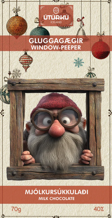 Útúrkú Jólasveinasúkkulaði Gluggagægir