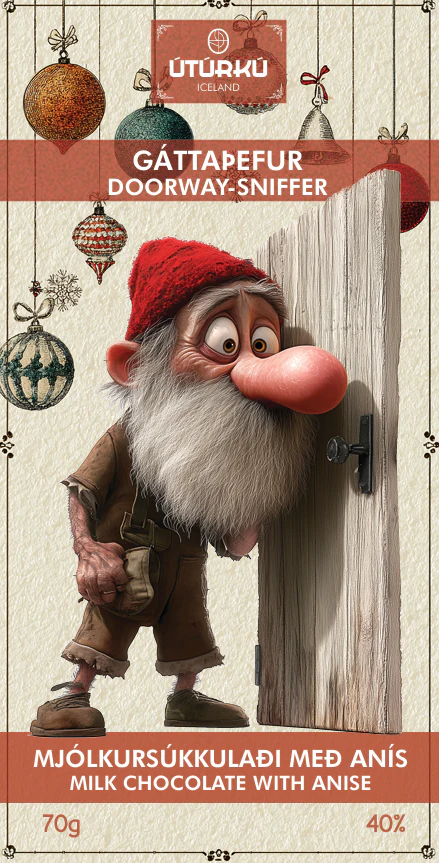 Útúrkú Jólasveinasúkkulaði Gáttaþefur